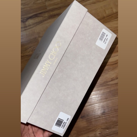 Jimmy Choo Denim Suede sling back sandals - Picture 10 of 11